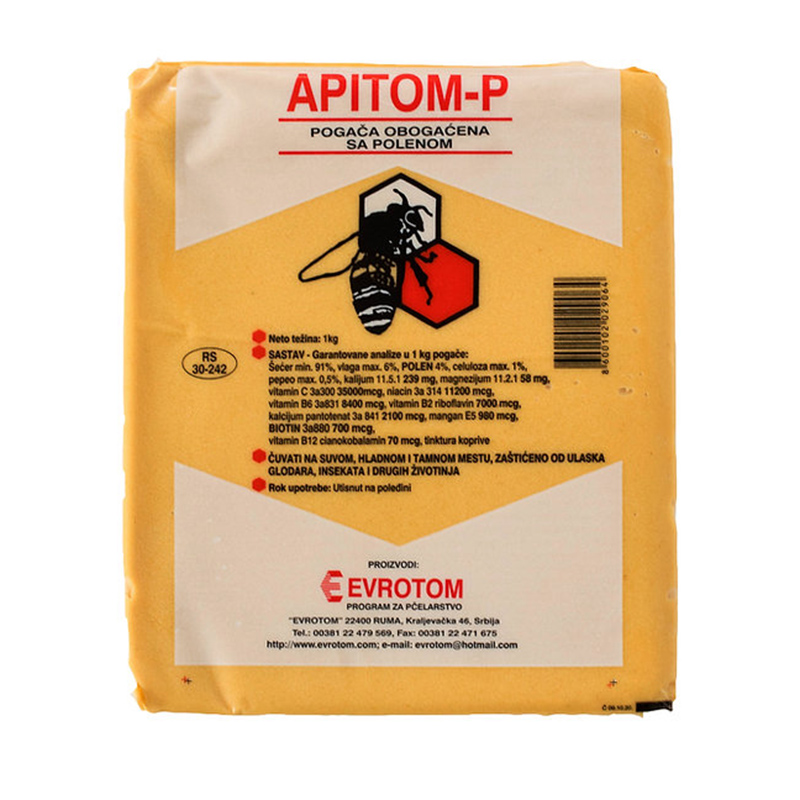 Stimulačně-léčivé těsto APITOM-P® s pylem