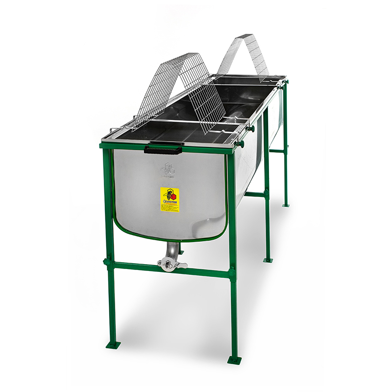 Odv��kovac� st�l 2000 mm - zelen� nohy