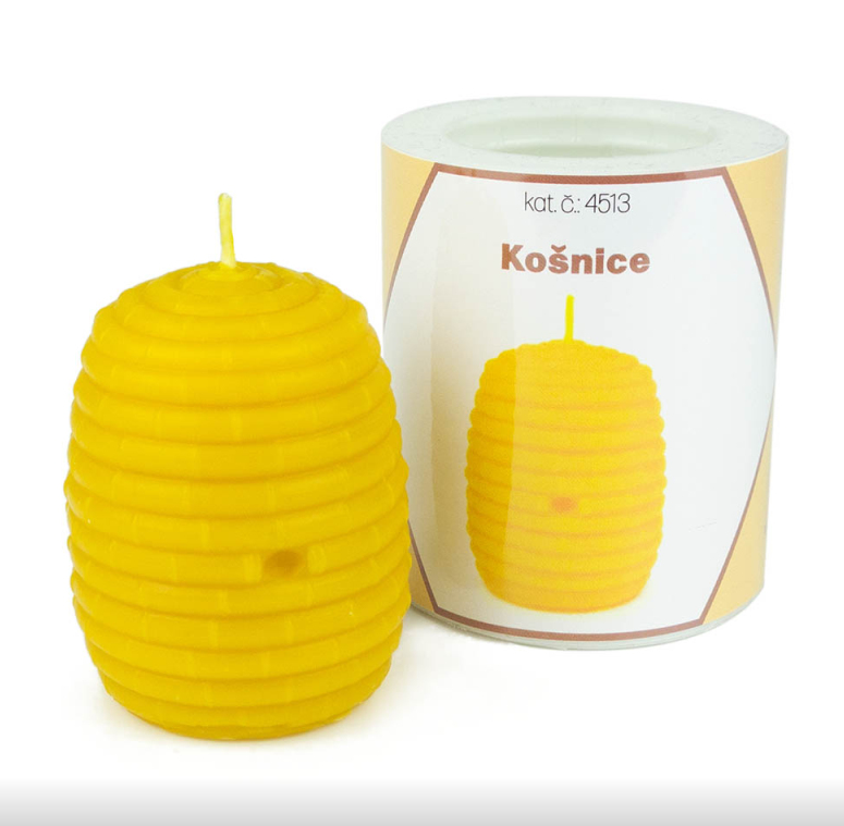Silikonov� forma na sv��ky - Ko�nice 7cm