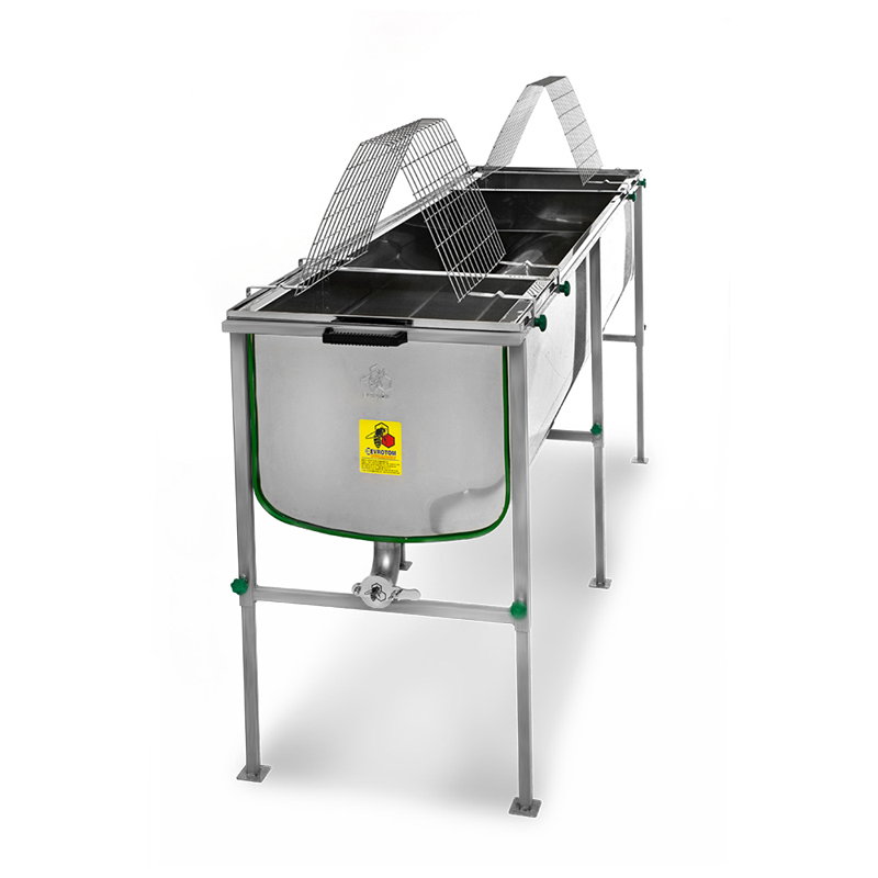 Odv��kovac� st�l 2000 mm - nerezov� proveden�