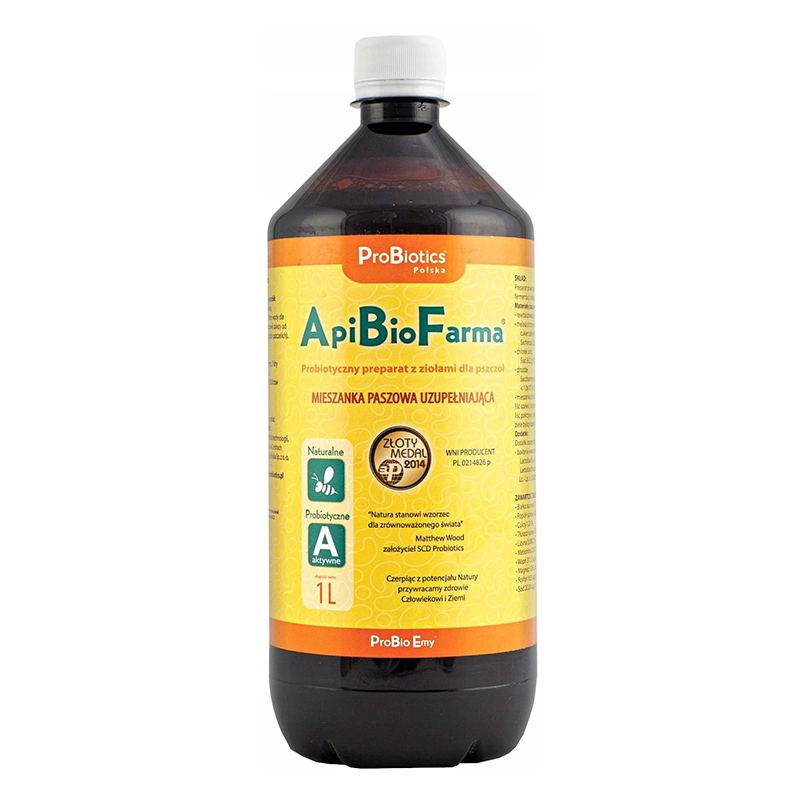 ApiBioFarma, probiotický pøípravek z bylin pro vèely, 500ml