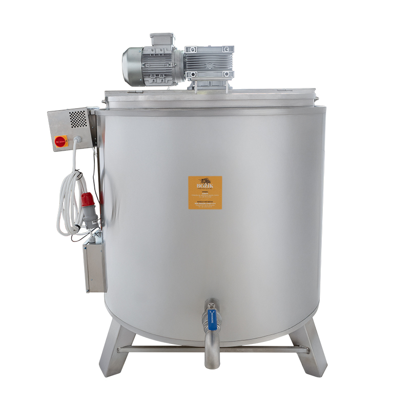 Pastova� medu -m�chac� stroj na med s oh�evem a izolac�- (500L)